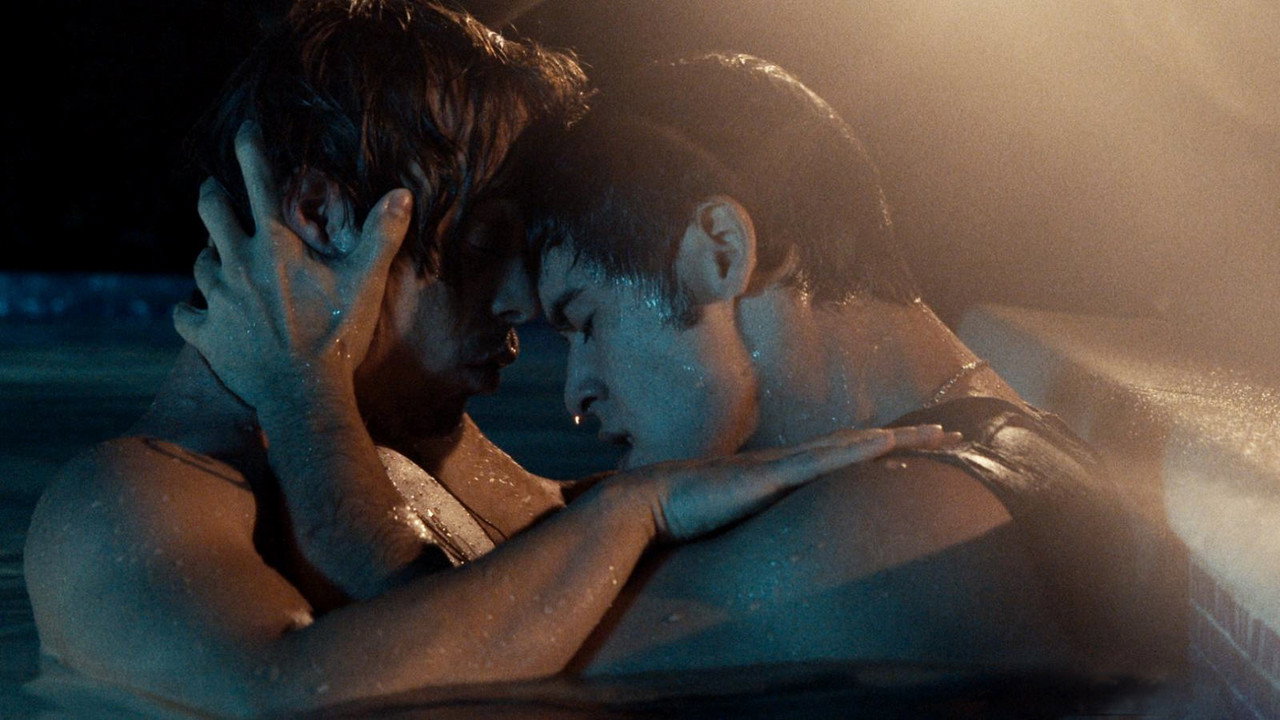 The Male Gaze: Shadows on Skin backdrop