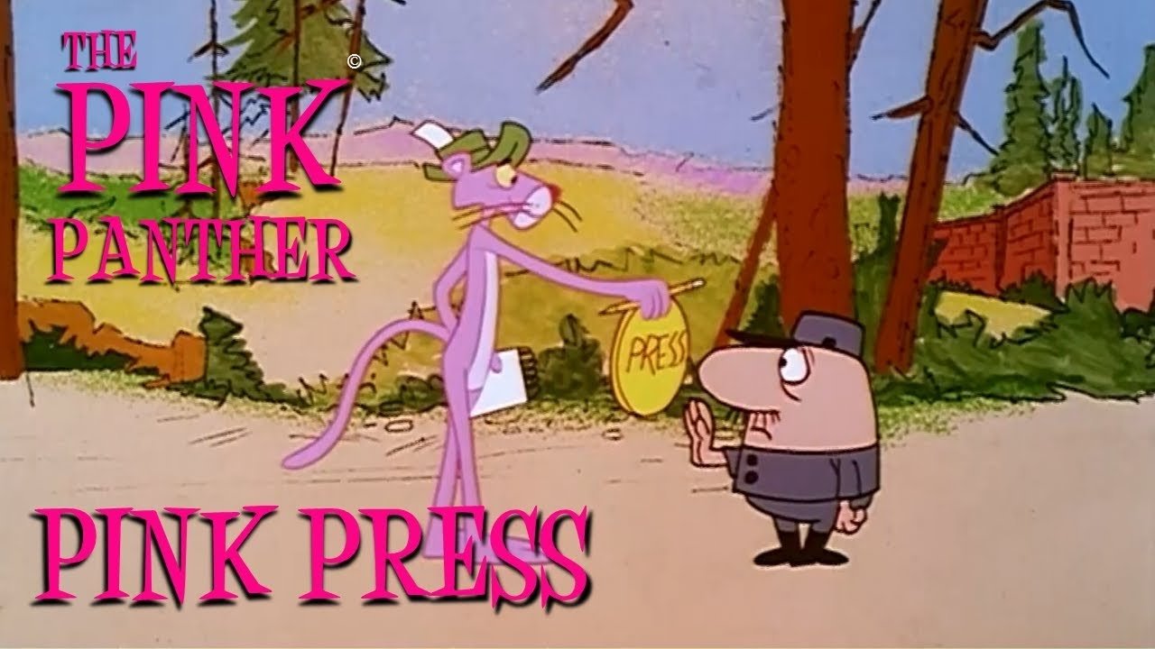 Pink Press backdrop