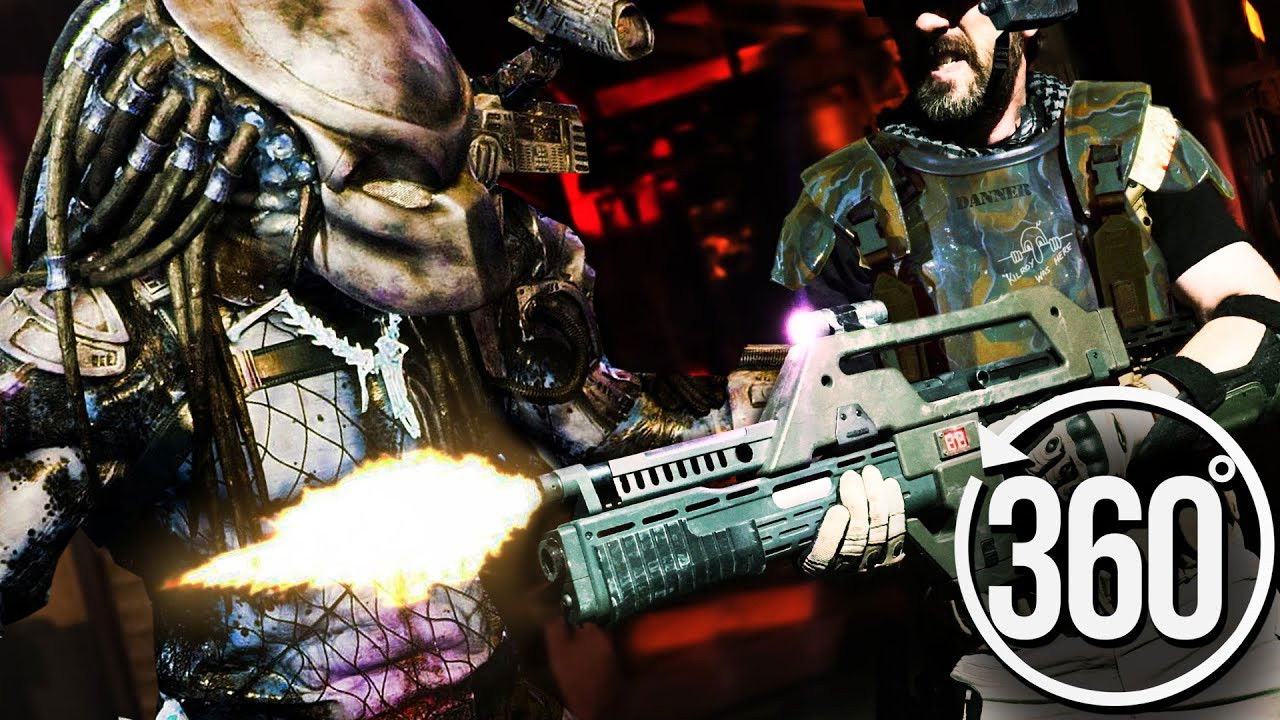 Predator vs. Colonial Marines backdrop