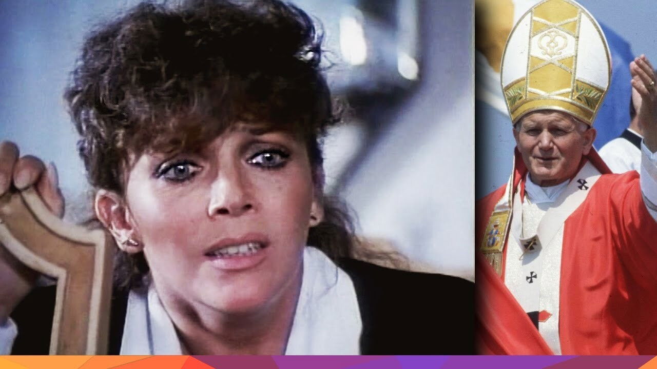 The Child and the Pope backdrop