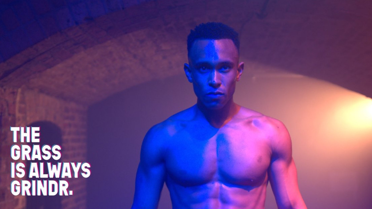 The Grass Is Always Grindr backdrop