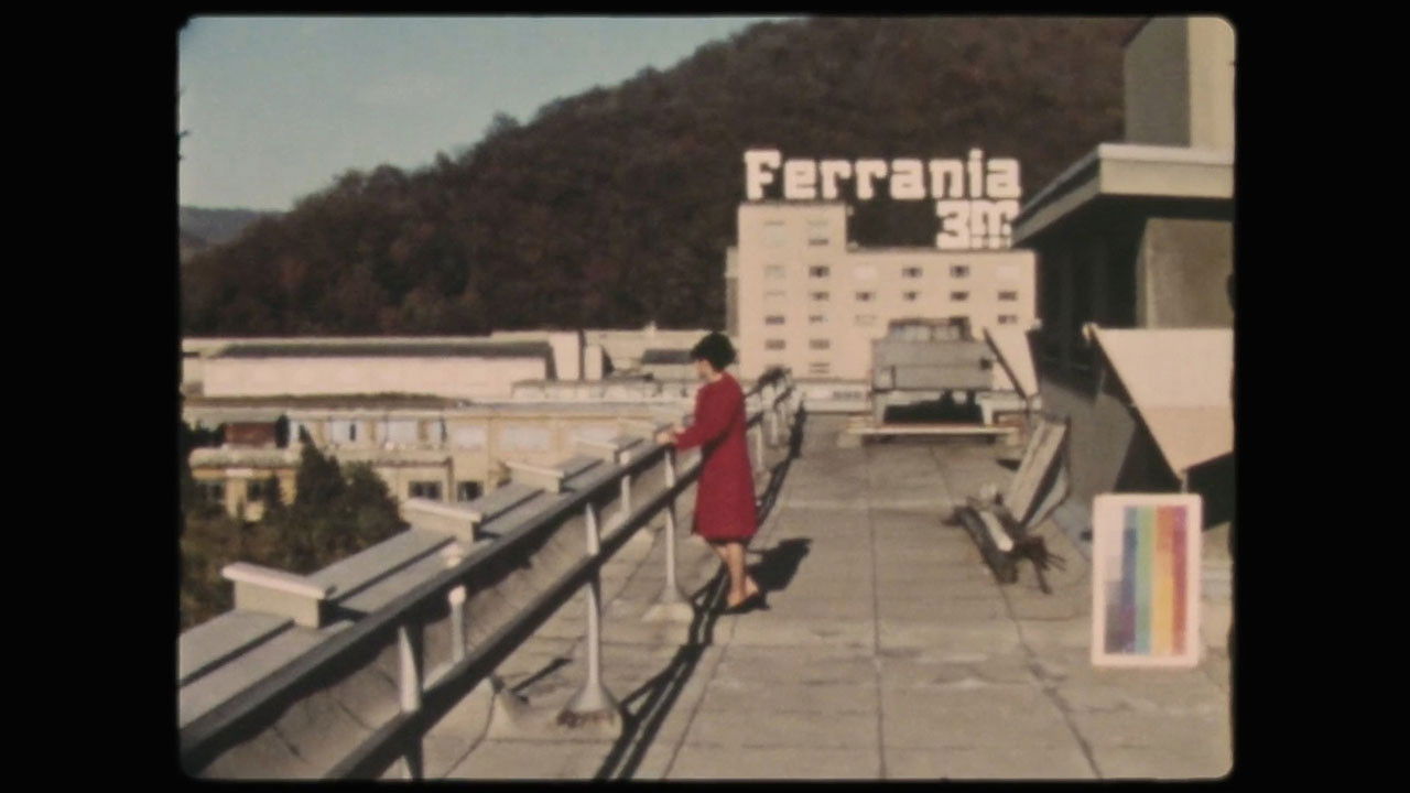 Ghosts in Ferrania backdrop