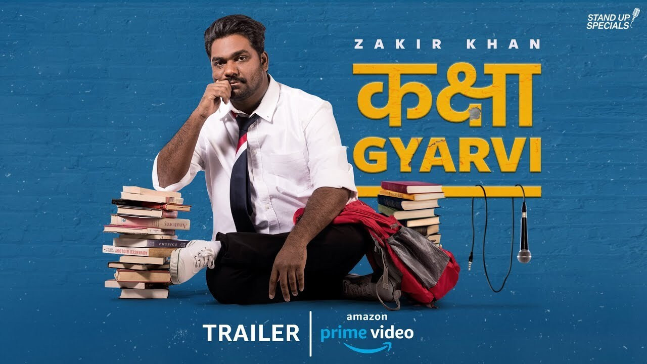 Zakir Khan: Kaksha Gyarvi backdrop