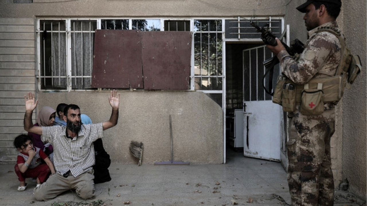 Inside Mosul backdrop