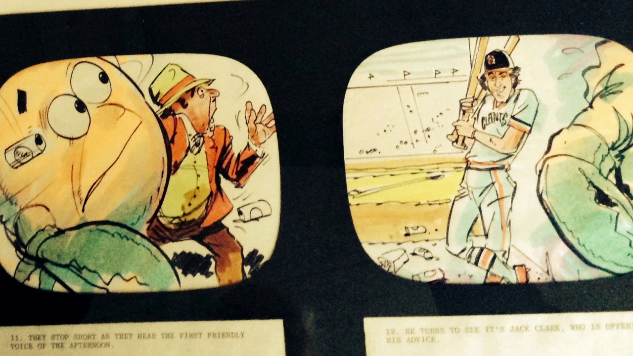 The Anti-Mascot backdrop