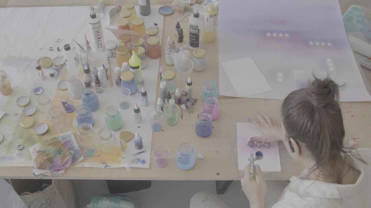 Maryam Taghavi: Estranged Letters backdrop