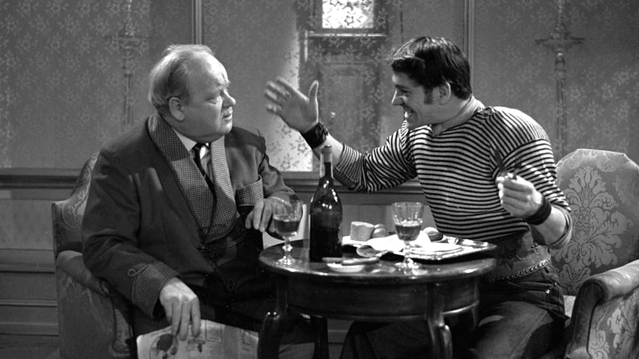 Biedermann og brandstifterne backdrop