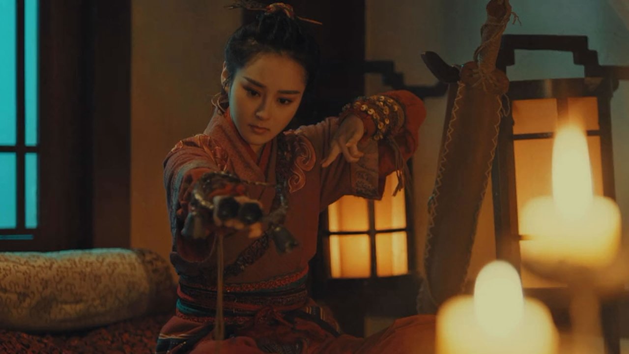 Flower Demon Love backdrop