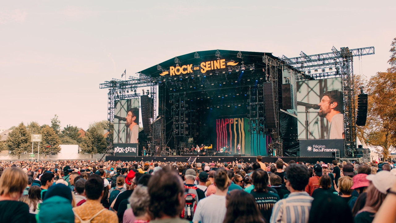 Kasabian - Rock en Seine 2024 backdrop