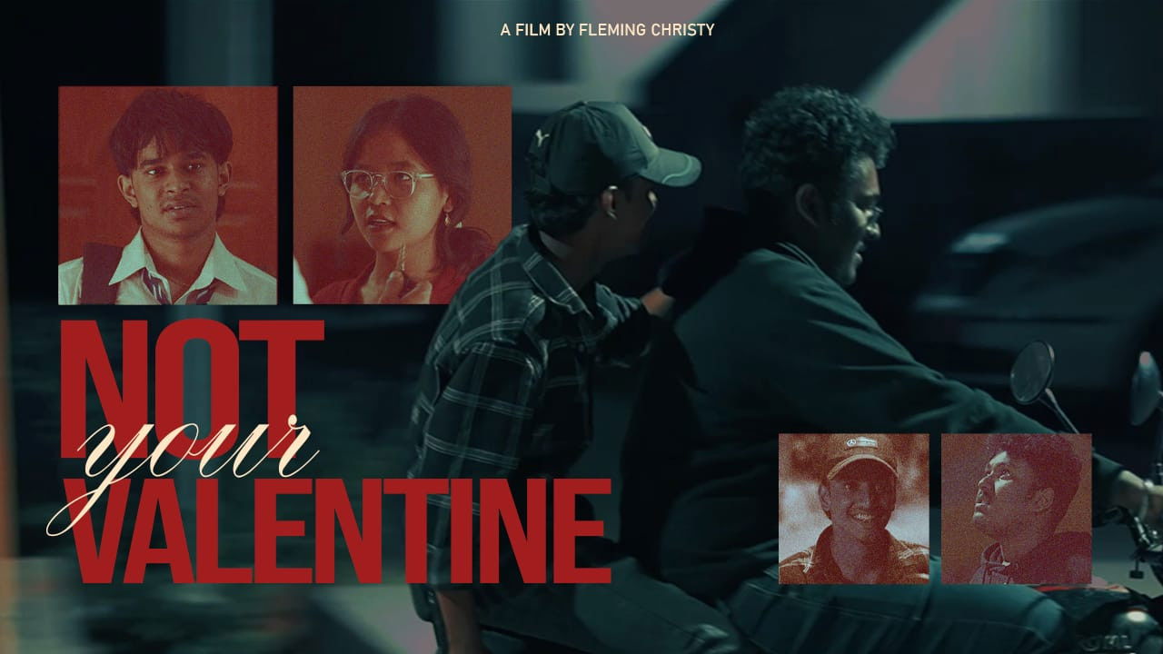 Not your valentine backdrop