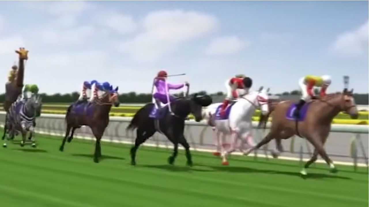 Cinema Keiba Japan World Cup 1 backdrop