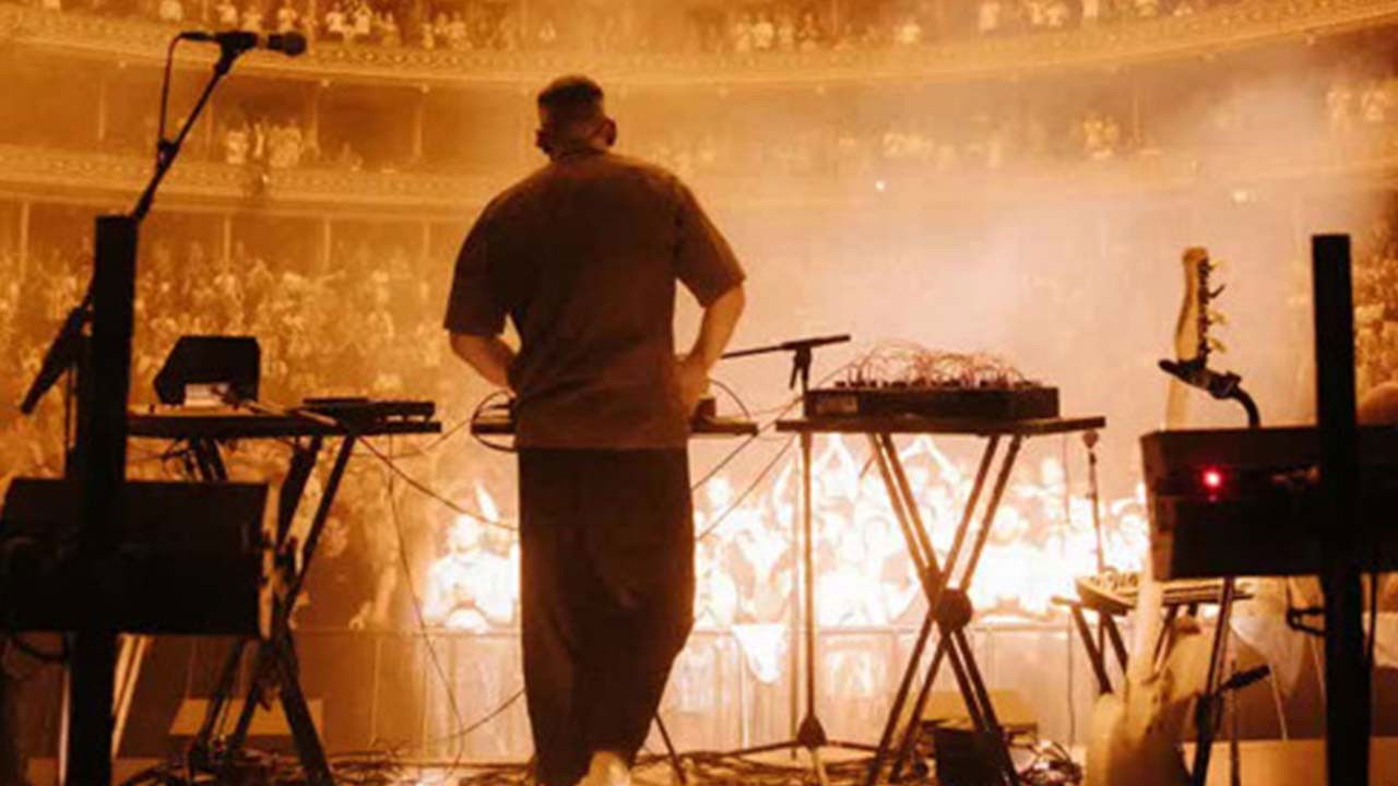 Bonobo Live At Royal Albert Hall backdrop