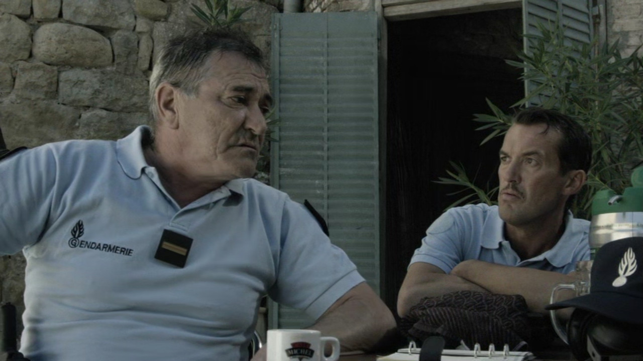 Le Cabanon rose backdrop