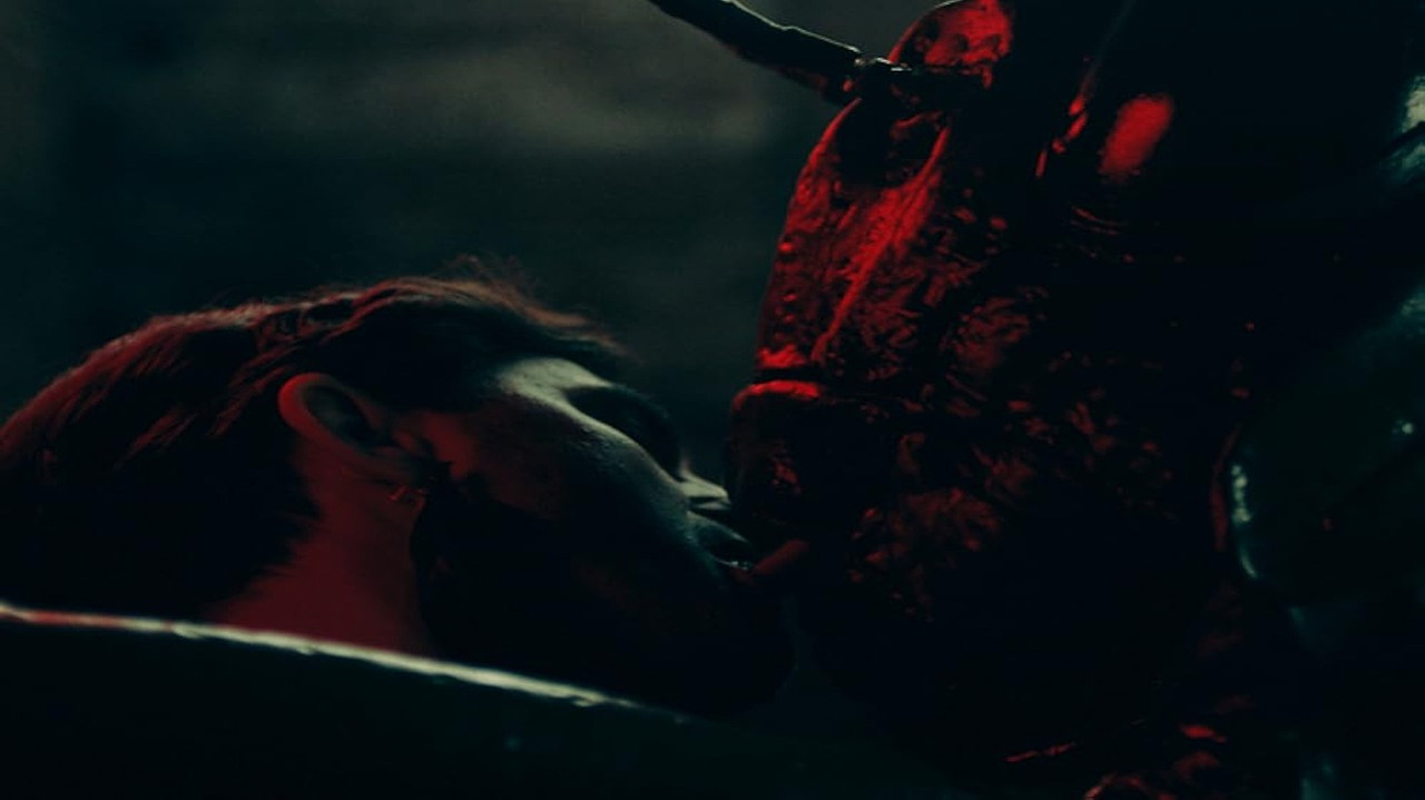 The Kiss of the Grasshopper backdrop