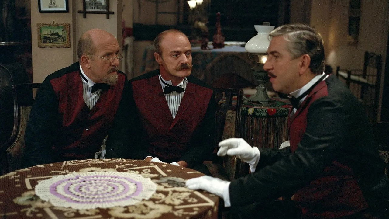 Tři Alberti a slečna Matylda backdrop