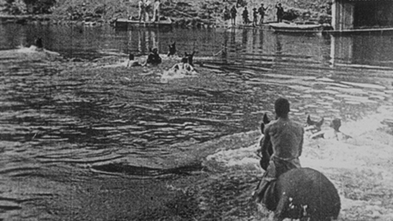 Dragoons Crossing the Sâone backdrop