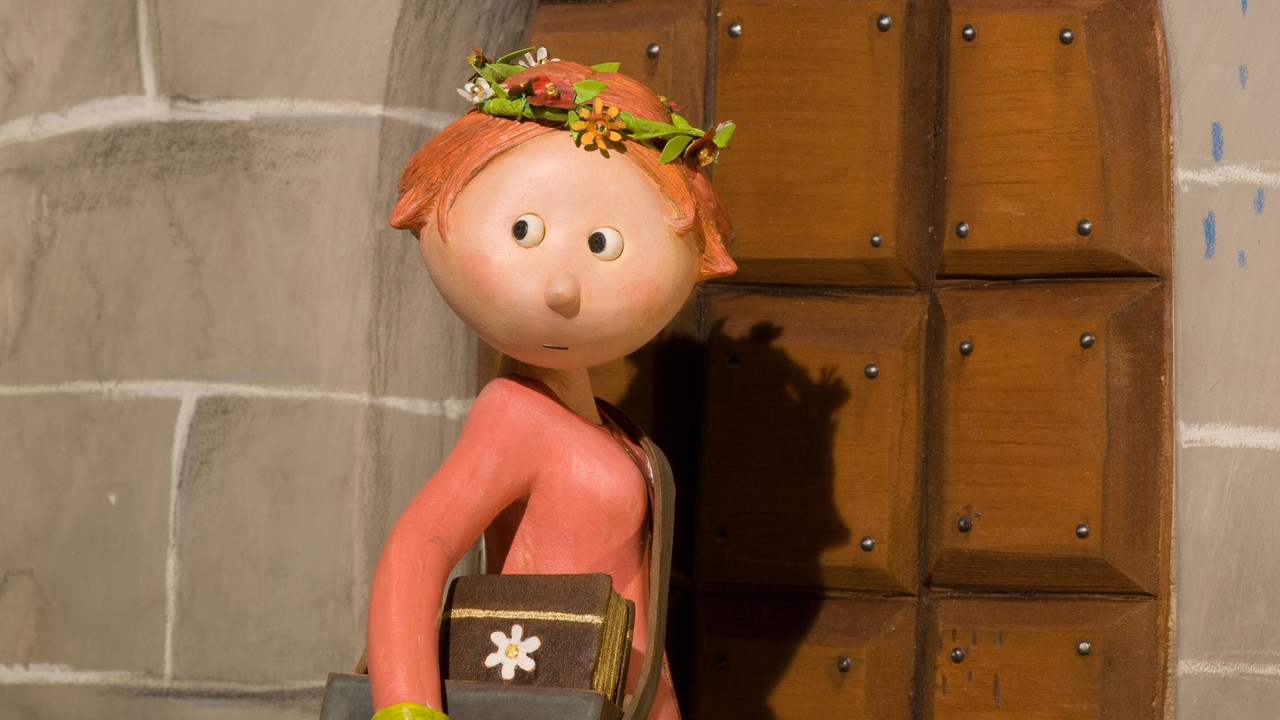 4, 5, 6... Gingerbread Molly backdrop