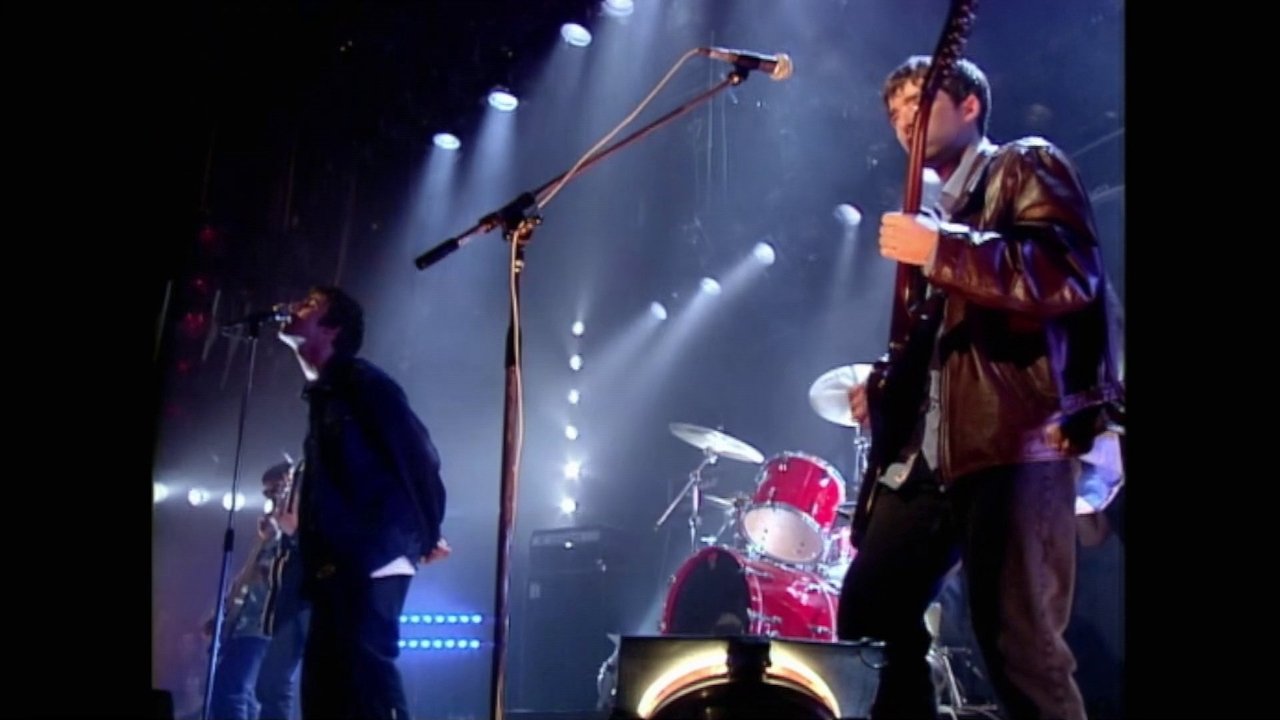 Oasis at The BBC backdrop