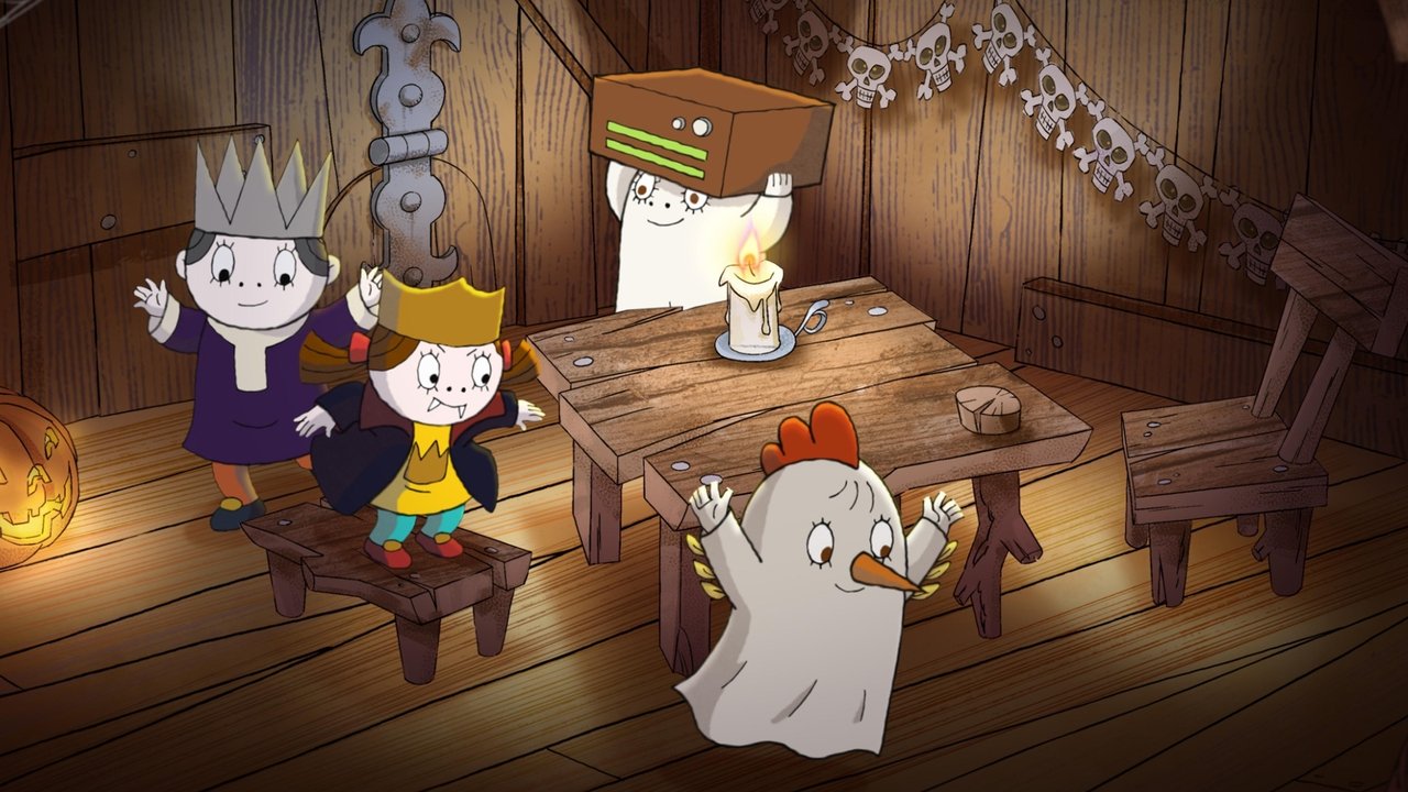 Lilla spöket Laban spökar igen backdrop