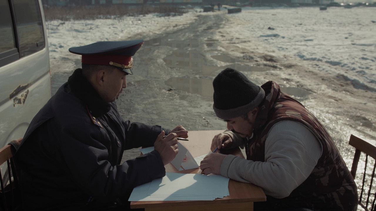 Comrade Policeman backdrop