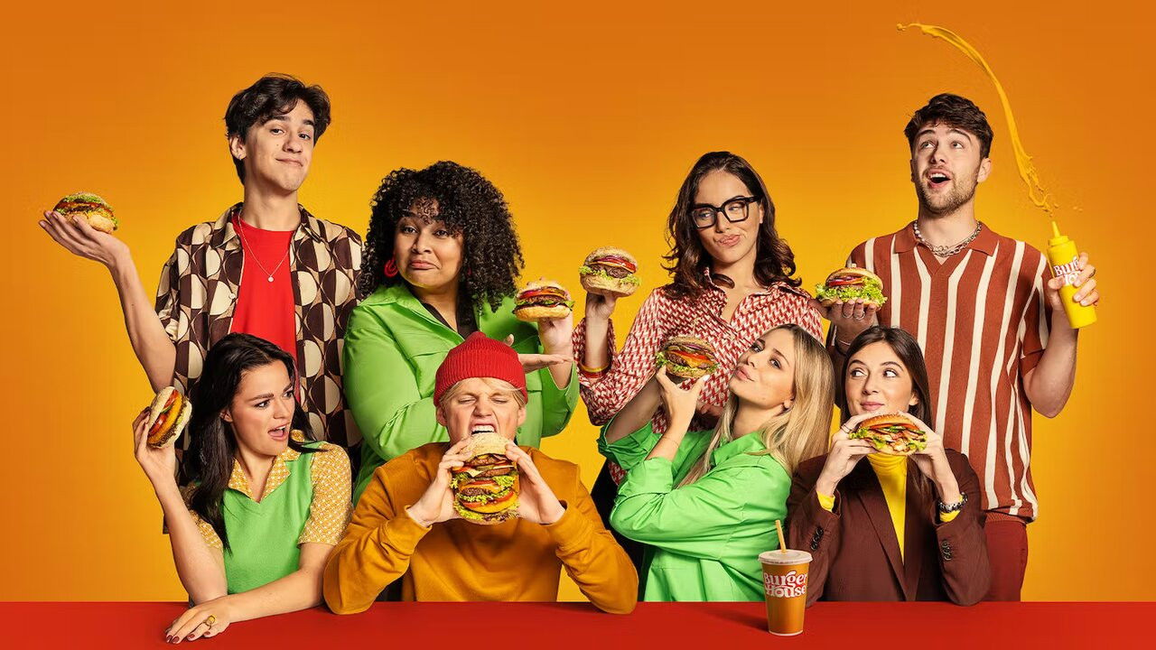 Burger House backdrop