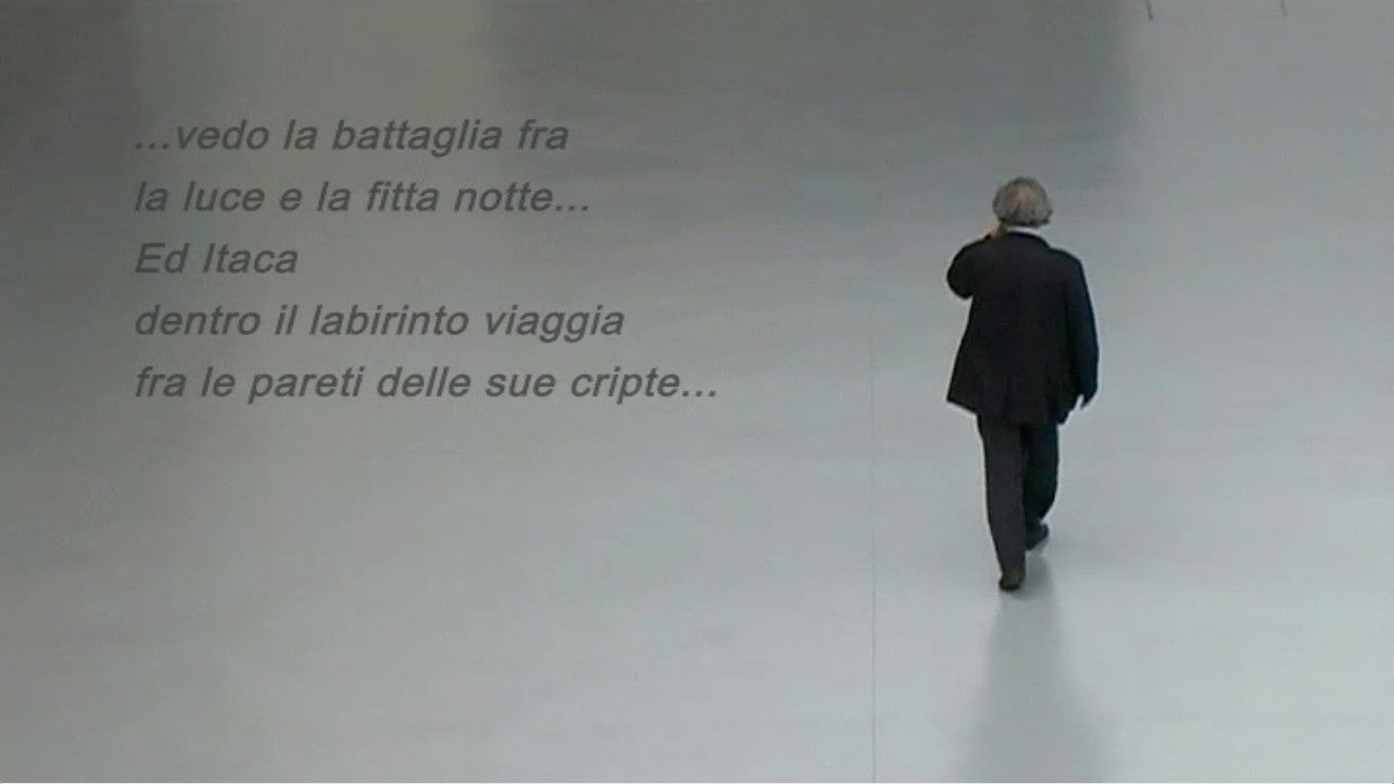 Atto Unico di Jannis Kounellis backdrop