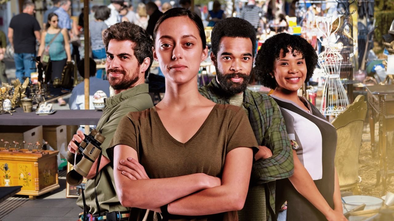 Mooiweer en Warm backdrop