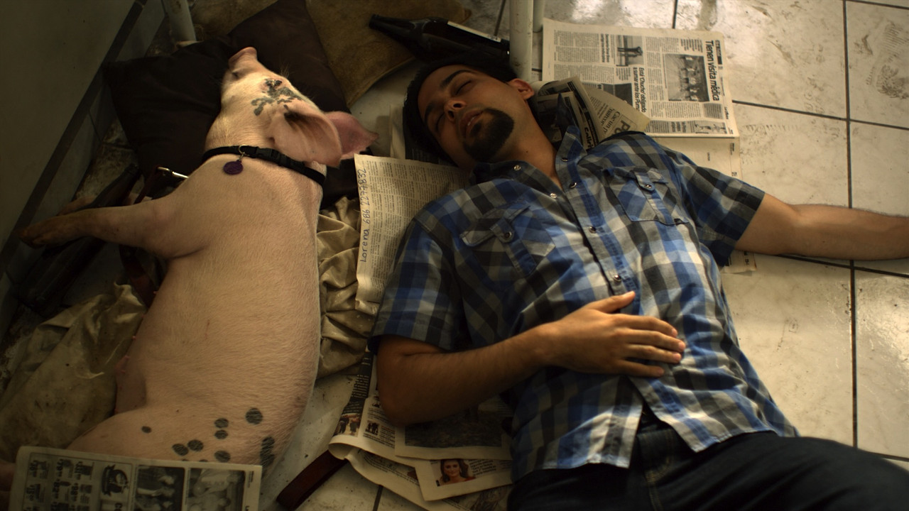 Death Strokes backdrop