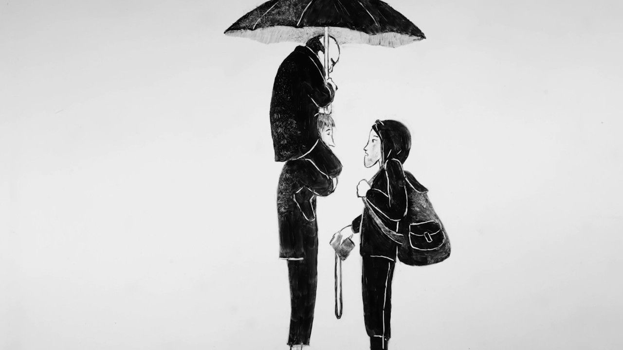 Le parapluie backdrop