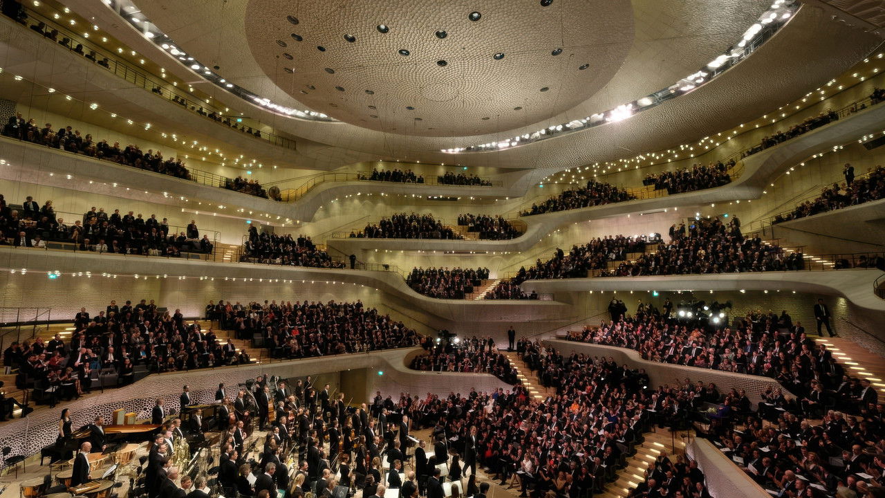 The Elbphilharmonie – opening concert backdrop