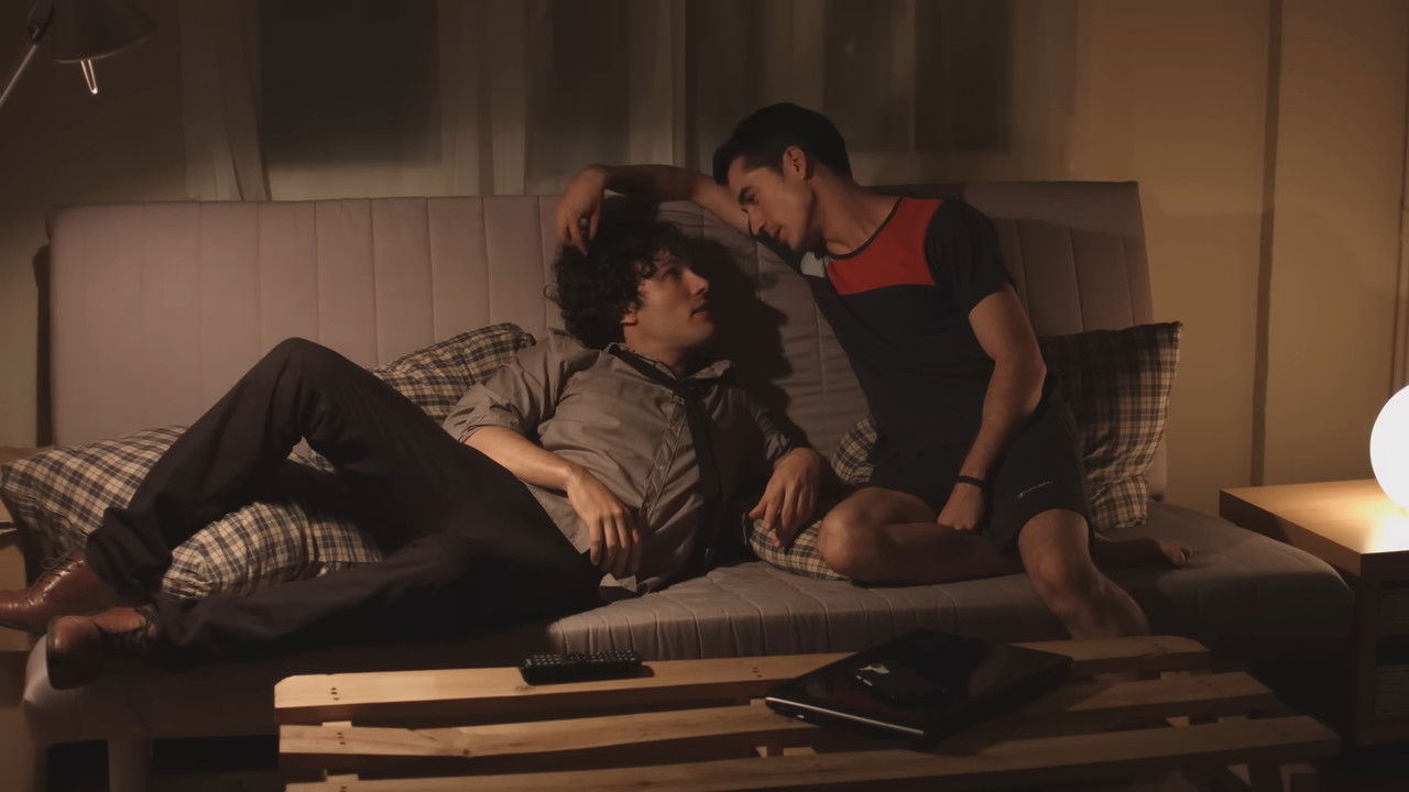 Mario, Kike and David backdrop