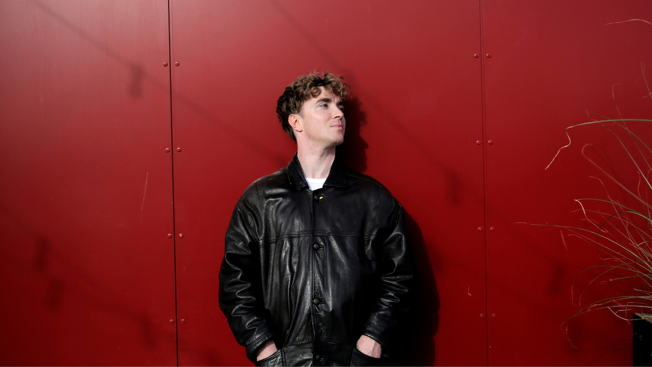 David Keenan - Words on Canvas backdrop