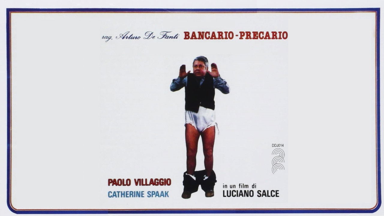 The Precarious Bank Teller backdrop