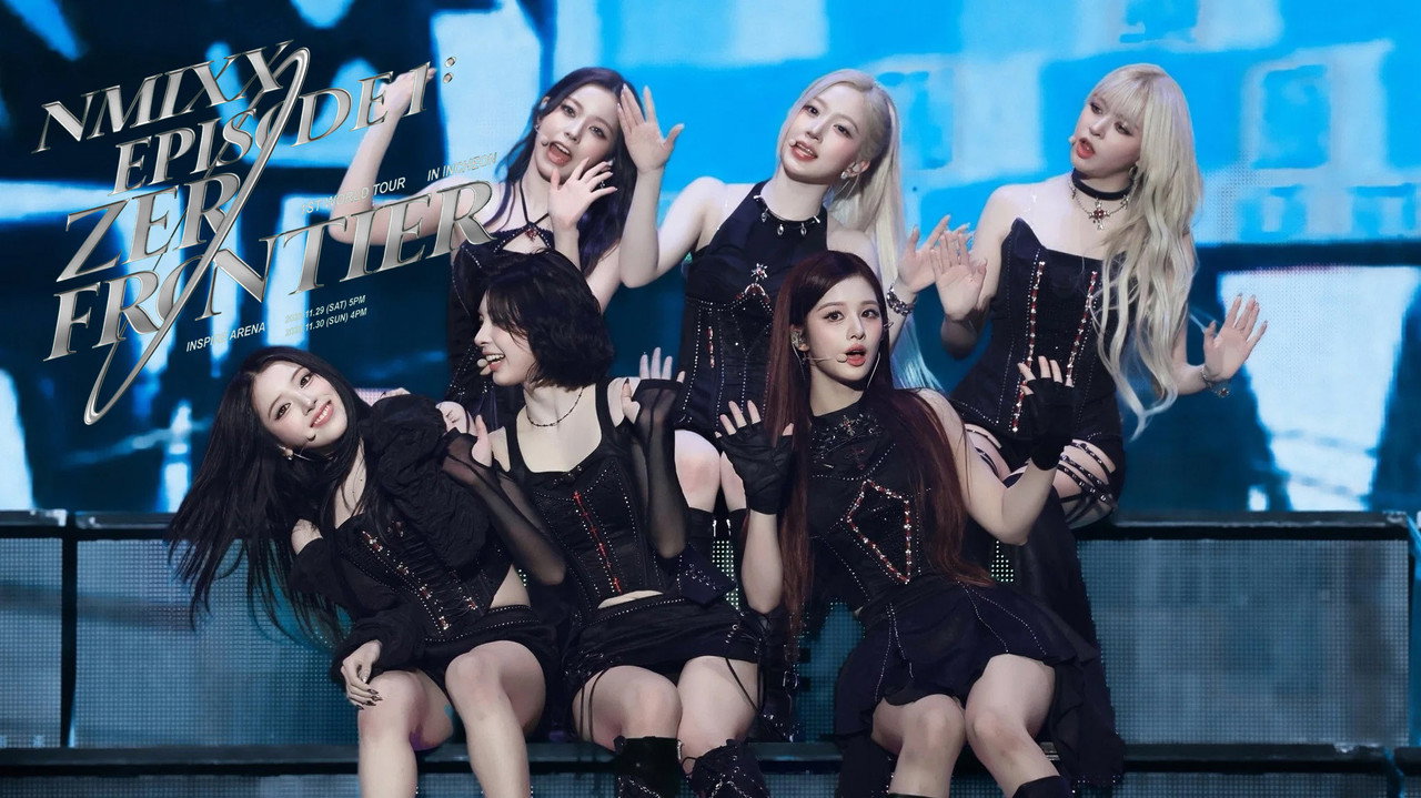 NMIXX 1st World Tour Episode 1: Zero Frontier Incheon Day 2 backdrop