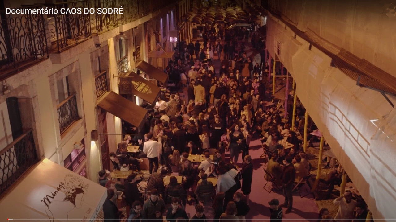 Caos do Sodré backdrop