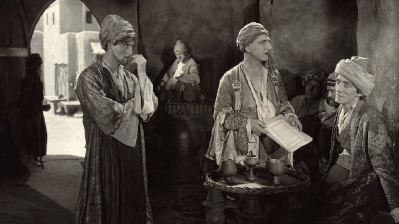 Omar the Tentmaker backdrop