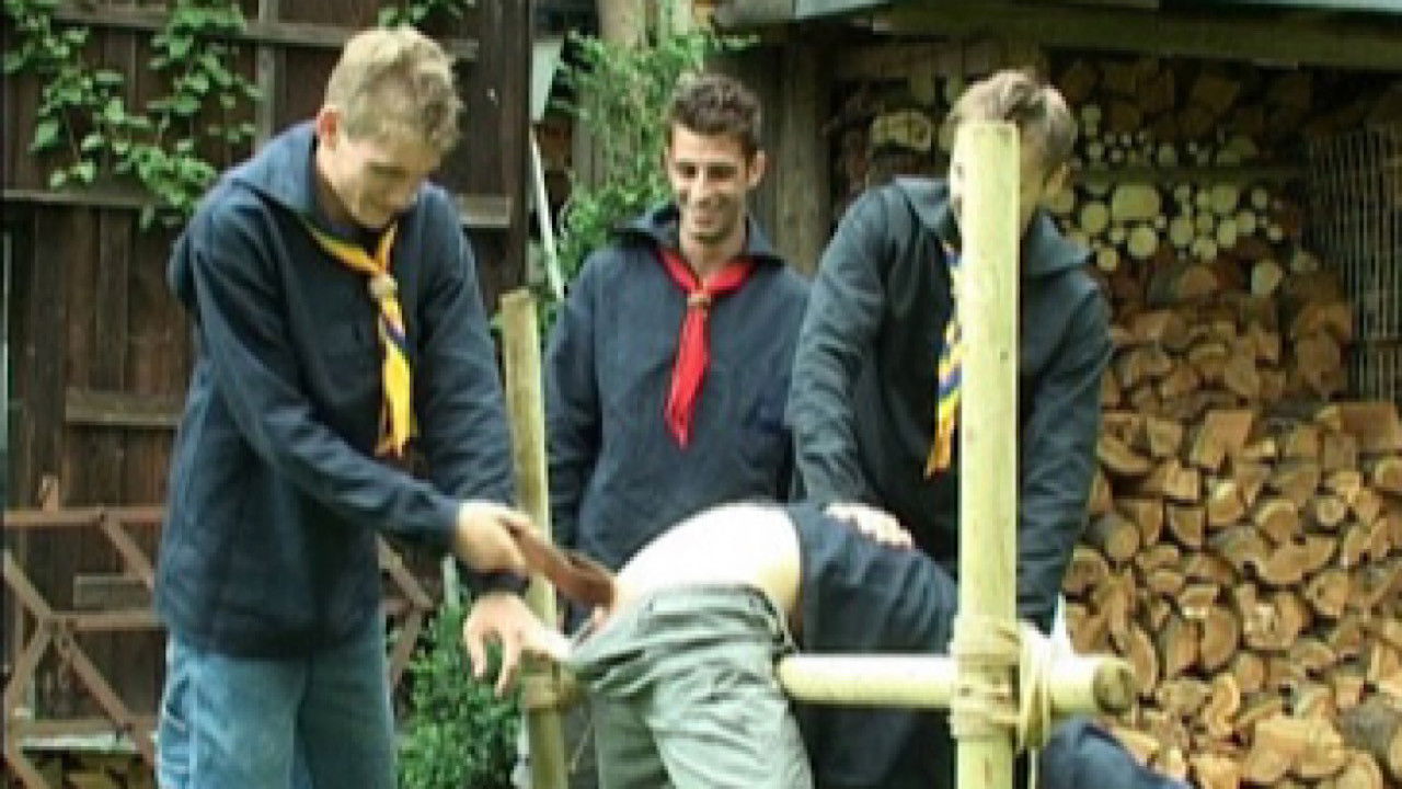 Fucking Scouts backdrop