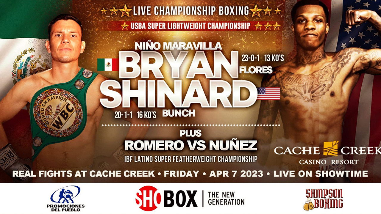 Shinard Bunch vs. Bryan Flores backdrop