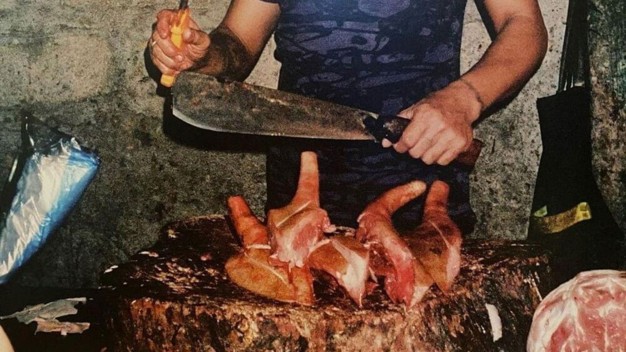 Falling Out the Sky backdrop