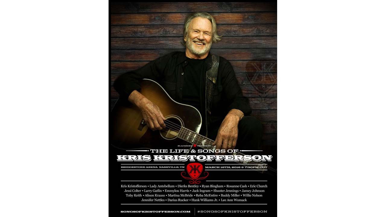 Kris Kristofferson: Life & Songs backdrop