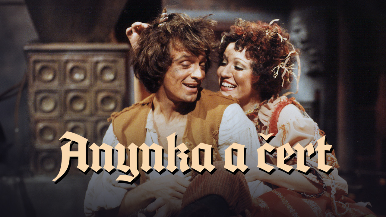 Anynka a čert backdrop