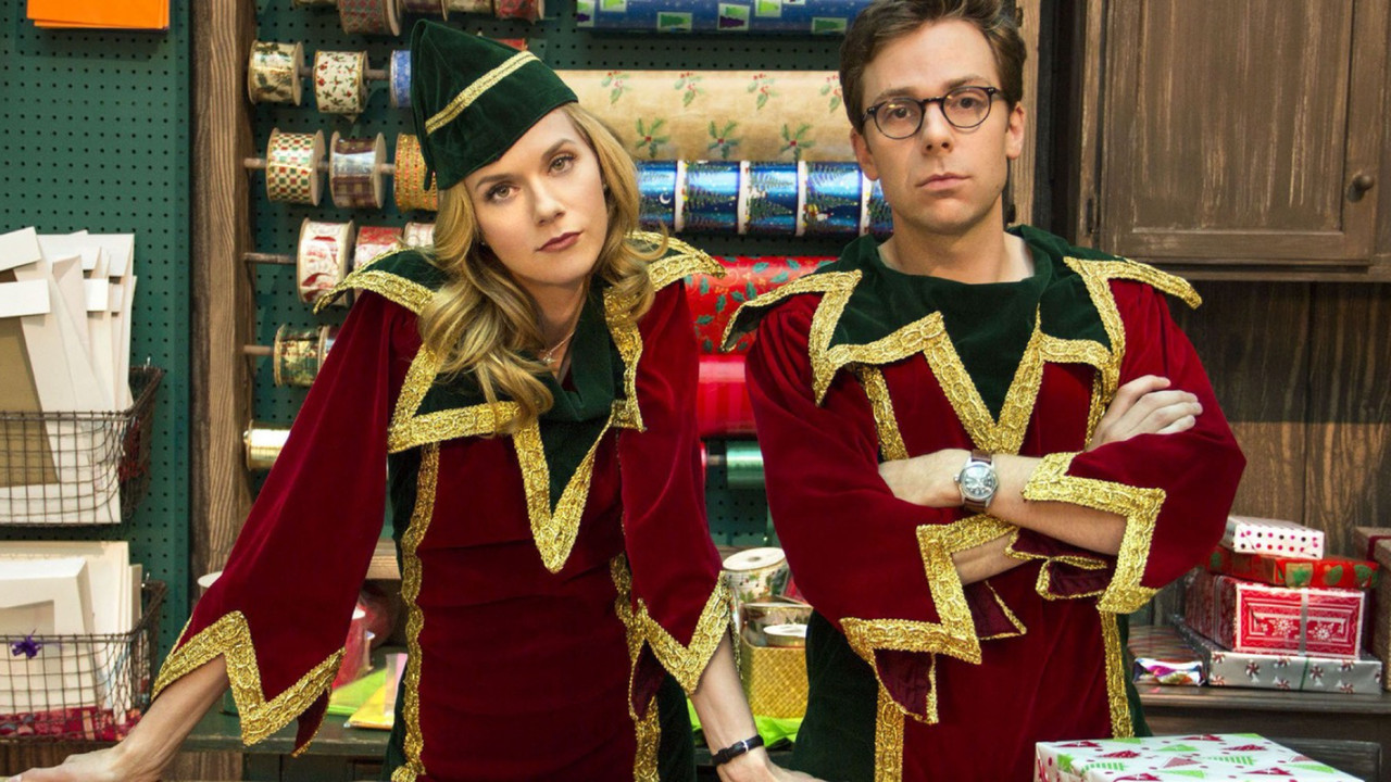 Naughty or Nice backdrop