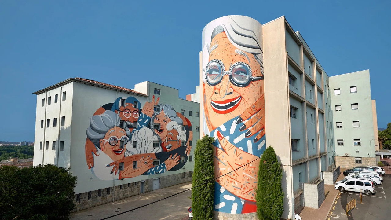 La pell dels murs backdrop