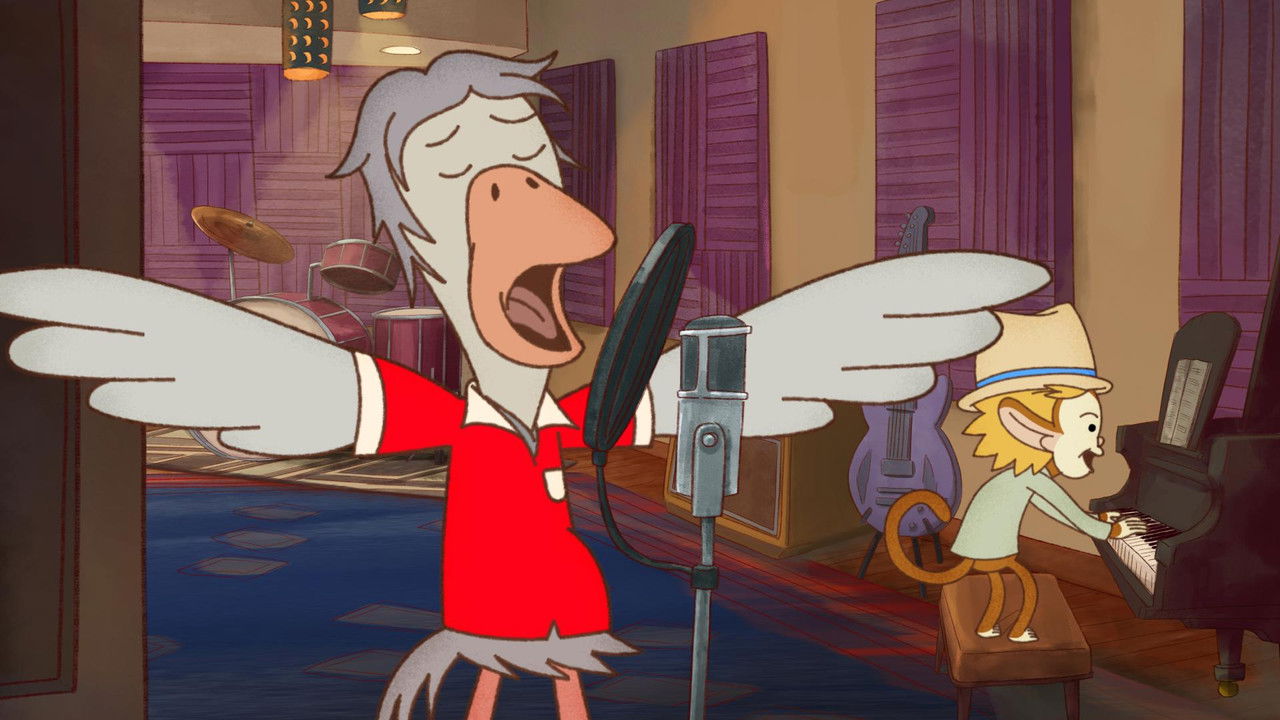 Matt & Bird Break Loose backdrop