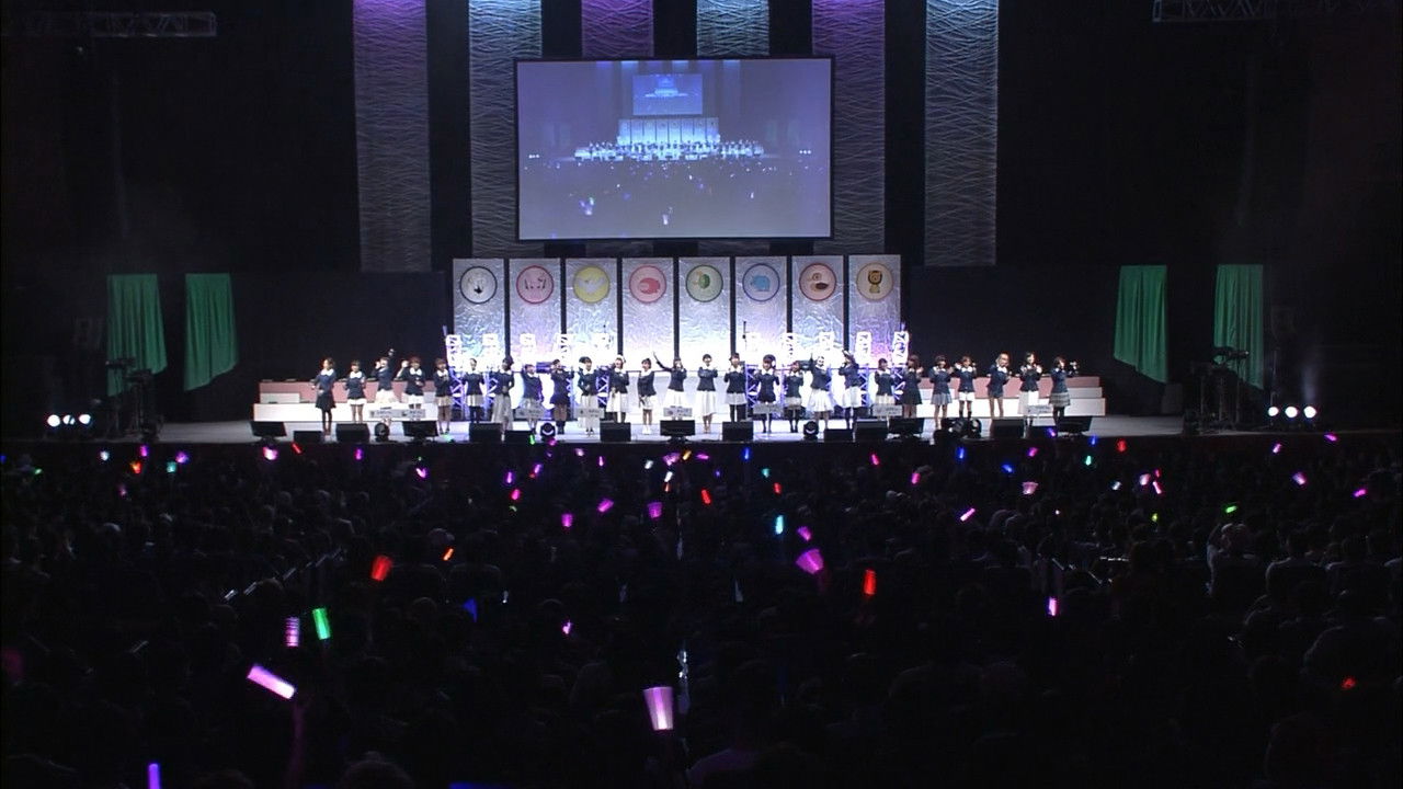 Girls und Panzer Fan Event "Heartful Tank Carnival 2nd" in Pacifico Yokohama 2016.8.28.Sun backdrop