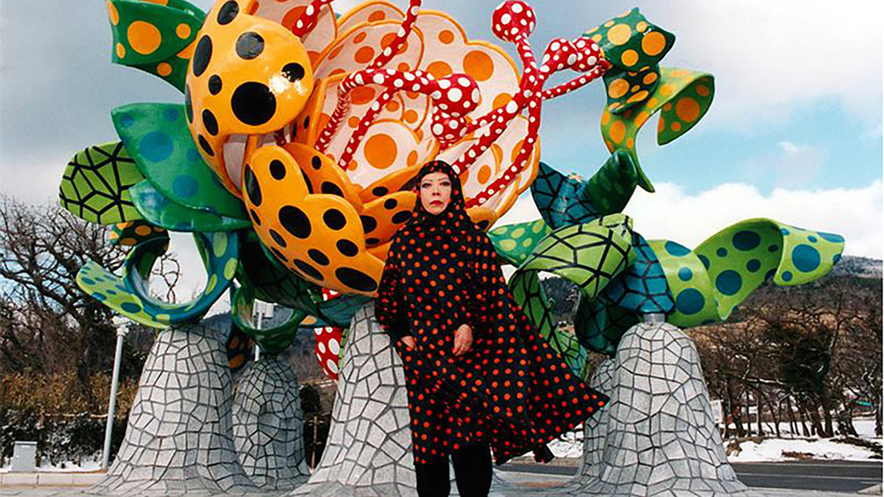 Yayoi Kusama: I Love Me backdrop