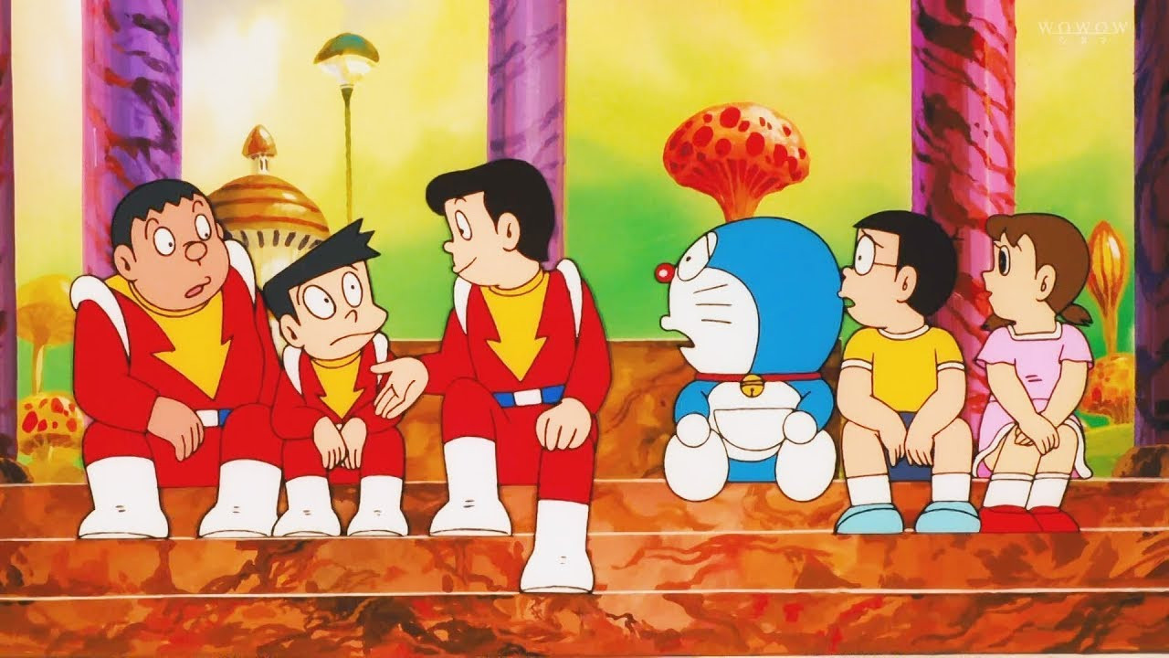 Doraemon: Nobita's Diary on the Creation of the World backdrop