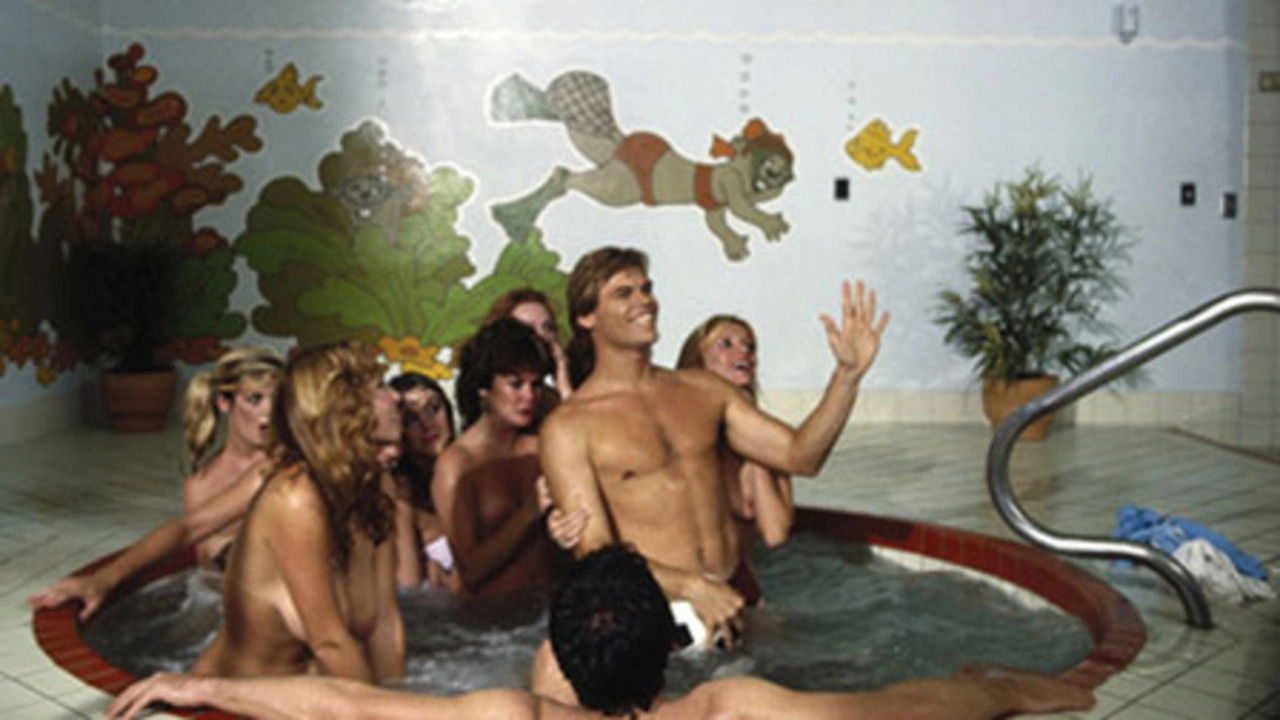 Hollywood Hot Tubs backdrop