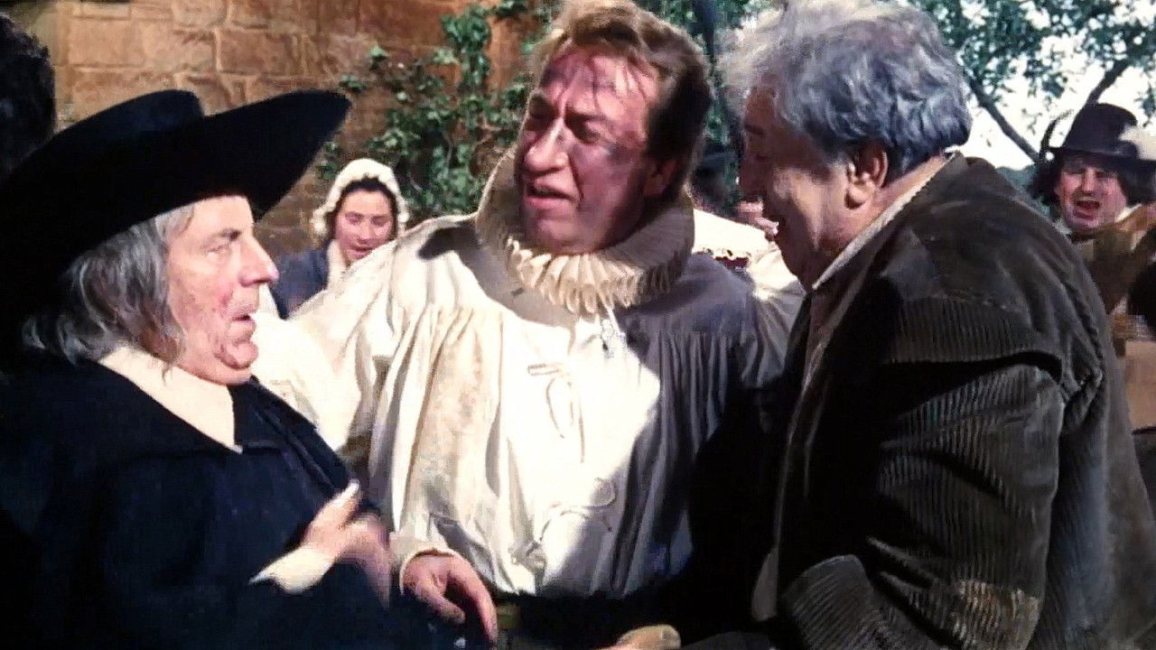 Cyrano and d'Artagnan backdrop