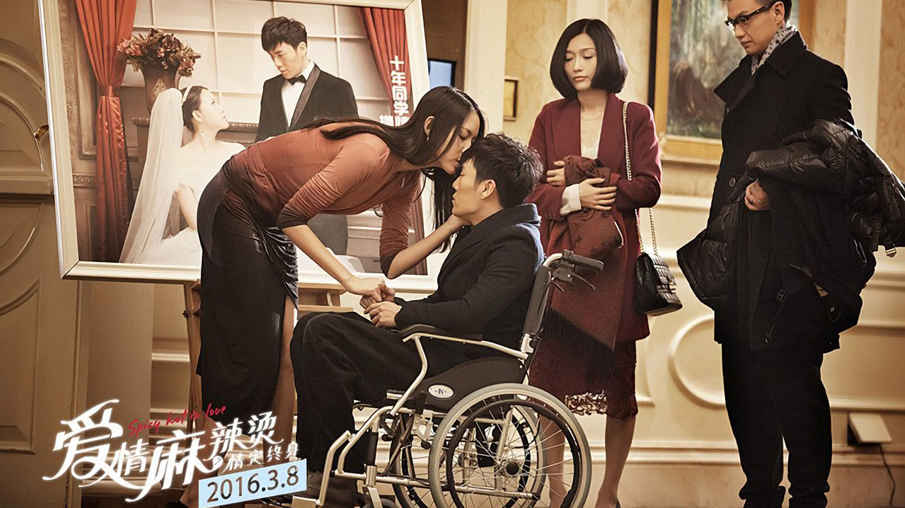 Spicy Hot in Love backdrop